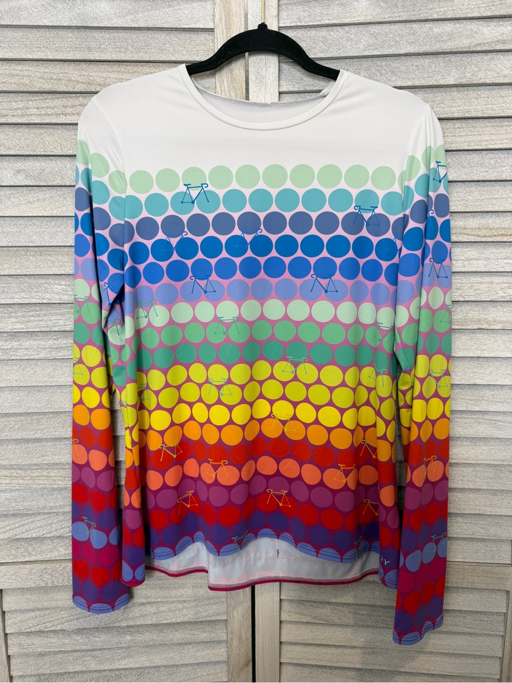 Terry Soleil Long Sleeve Cycling Top Women’s Size Large